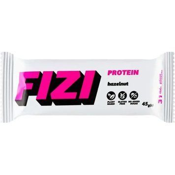 Батончик Fizi Protein HAZELNUT 45 г 2980 фото