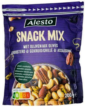 Горіхи Alesto Snack Mix Nussmix mit Oliven 200g 5730 фото