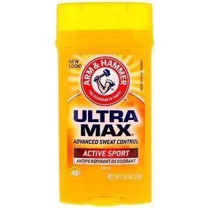 Arm & Hammer, UltraMax, твердый дезодорант-антиперспирант для мужчин, аромат &laquo;Active Sport&raquo;, 73 г (2,6 унции) 1515 фото