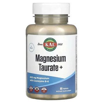 Магниій KAL Magnesium Glycinate 90 Softgels 7111 фото