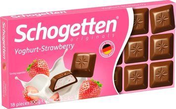 Шоколад Schogetten Originals Joghurt Erdbeer 100g 5623 фото