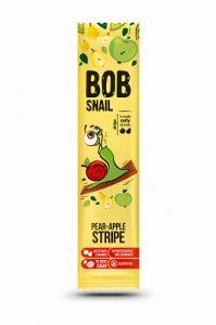 Натуральні страйпс яблучно-грушеві Bob Snail, 14 г 2340 фото