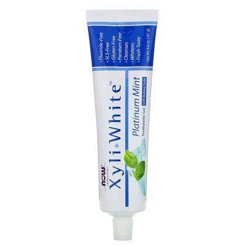 Зубная гель-паста Xyliwhite Toothpaste Gel Now Foods, Solutions, Xyli White, мята, 181 г 4334 фото