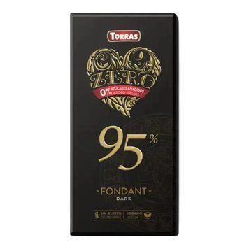 Шоколад черный без сахара без глютена 95% Torras 100 г 2827 фото