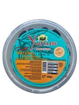 МАСЛИНЫ ВЯЛЕНЫЕ YUNUS BLACK GOLD 200 г 4340 фото
