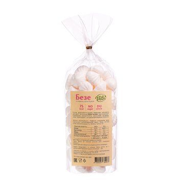 Безе без сахара со вкусом КРЕМ-БРЮЛЕ тм &ldquo;VELN&rdquo;/ &ldquo;Велн&rdquo;, 25 г 4101 фото
