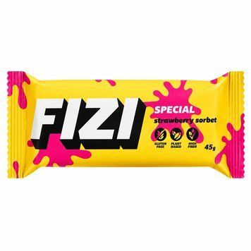 Батончик Strawberry Sorbet FIZI 45 г 6083 фото