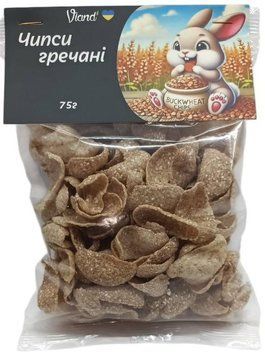 Чипси гречані, ТМ Viand, 75 г 5326 фото