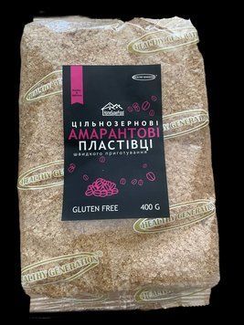 Хлопья амарантовые цельнозерновые Healthy Generation 400 г 6137 фото