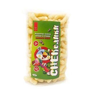 СНЕКолики палички амарантові солодкі зі стевією, Gluten Free, ТМ Healthy Generation, 45 г 2212 фото