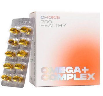 TM Choice Комлекс Омега+ (джерело поліненасичених жирних кислот) 60 капсул 2184-1 фото