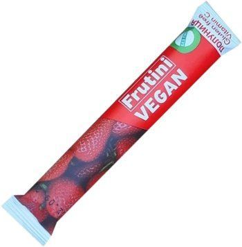 Пастила фруктова полуниця "Frutini Vegan" 20 г 1902 фото