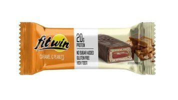 Батончик Caramel Peanuts FitWin 60 г 5034 фото