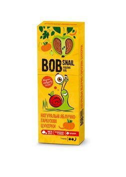 Натуральные конфеты яблоко-гарбуз Bob Snail 30 г 4021 фото