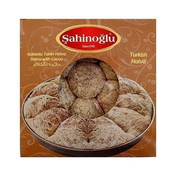 Халва тахінна (кунжутна) з какао Sahinoglu Туреччина 350 г 2215 фото