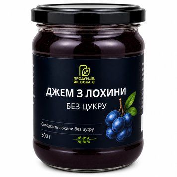 Джем без сахара из голубики, 500 г 6514 фото
