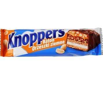 Батончик Knoppers Dark с орехом 40 г 6412 фото