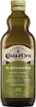 Олія оливкова Costa d'Oro Extra Virgin нефільтрована il biologico 1 л 5946 фото