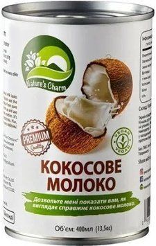 Молоко кокосове nature's Charm 400 мл 1517 фото