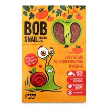 Натуральные конфеты яблоко-гарбуз Bob Snail 60 г 4021-22 фото