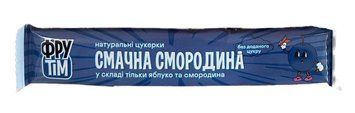 Пастила фруктова без цукру ФруТім&nbsp;Чорна Смородина 20 грам 2235 фото