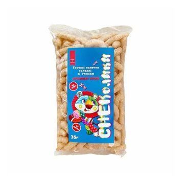 СНЕКолики палички гречані солодкі зі стевією, Gluten Free, ТМ Healthy Generation, 35 г 2213-3 фото