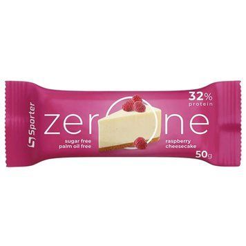Батончик SPORTER ZERO ONE 50 г малиновый чизкейк 4201 фото
