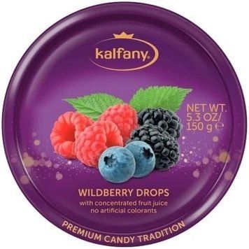 Льодяники лісові ягоди Kalfany 150 г 2860 фото