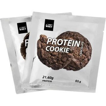 Печиво протеїнове Chocolate 60 г, ТМ Craft Whey 5893 фото