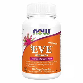 Витамины для женщин Ева, Eve, Women's Multi, Now Foods,120 капсул 5671 фото