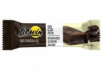 Батончик DUO CHOCOLATE FitWin, 60 г 6427 фото