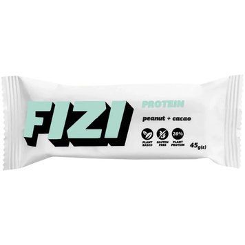 Батончик Fizi Protein PEANUT + CACAO 45 Г 2976 фото