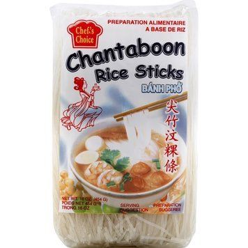 Лапша рисовая Chef's Choice Chantaboon Rice Sticks 3 мм 375 г 1587-1 фото