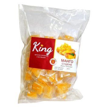 Мармелад зі смаком манго King 1 кг 2583 фото